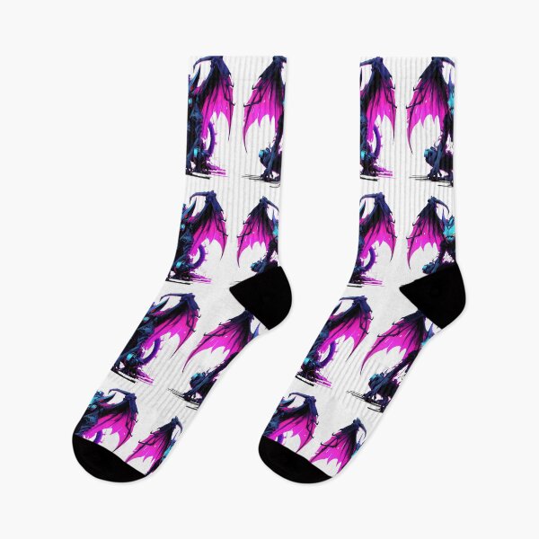 Item preview, Cyberpunk Gargoyle in Neon Colors designed and sold by SchorlCraft.
