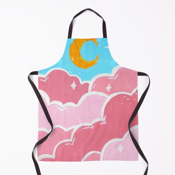 Item preview, Aesthetic Pink Clouds & Moon designed and sold by Soph's Studio.