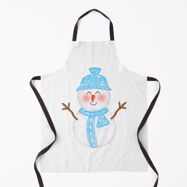 Item preview, Cute smile Snowman with blue decoration designed and sold by Onanong2531.