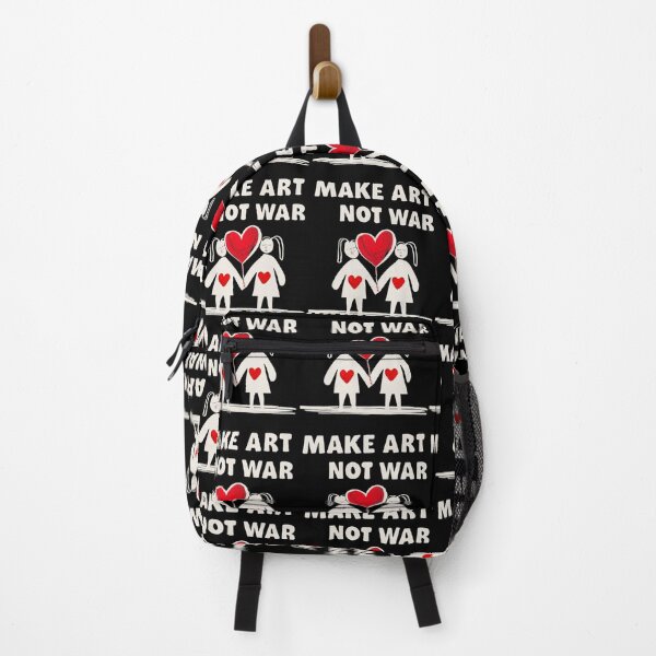 Item preview, Make Art Not War designed and sold by rayo-art.