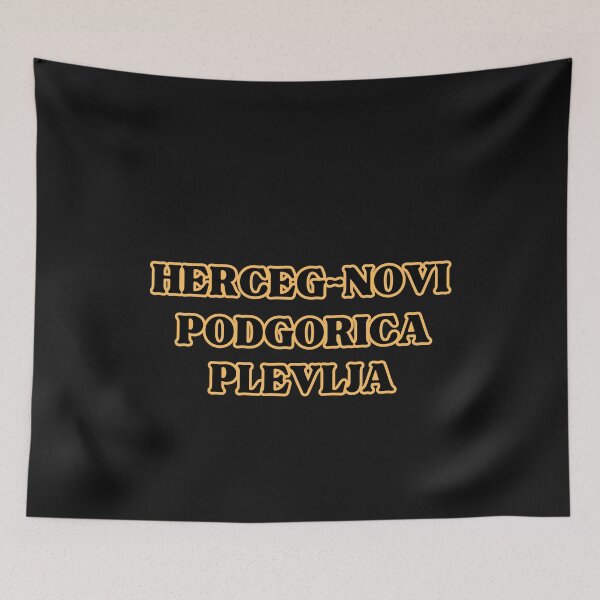 Item preview, Herceg-Novi Podgorica Plevlja designed and sold by TheRightHonMP.