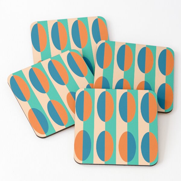 Item preview, retro 70's style abstract pattern designed and sold by pauloneill-art.