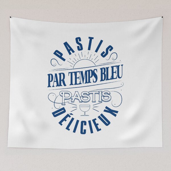 Item preview, Pastis in blue weather, delicious pastis! - Ricard - Anise - Aperitif designed and sold by Miladiou.