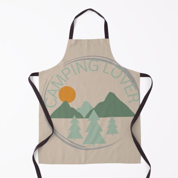 Item preview, Camping lover in round shape designed and sold by Prissyyoo.