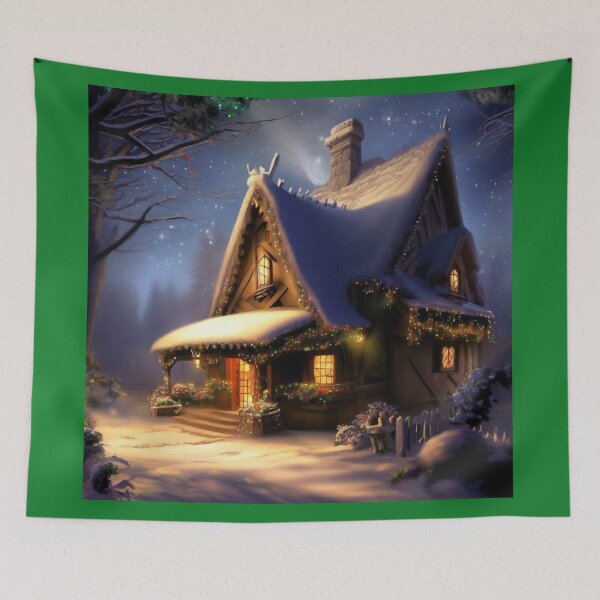 Item preview, Christmas Cottage 7 designed and sold by CrankyOldDude.