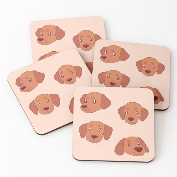 Item preview, Cute dachshund dog face pack  designed and sold by Yaragold.