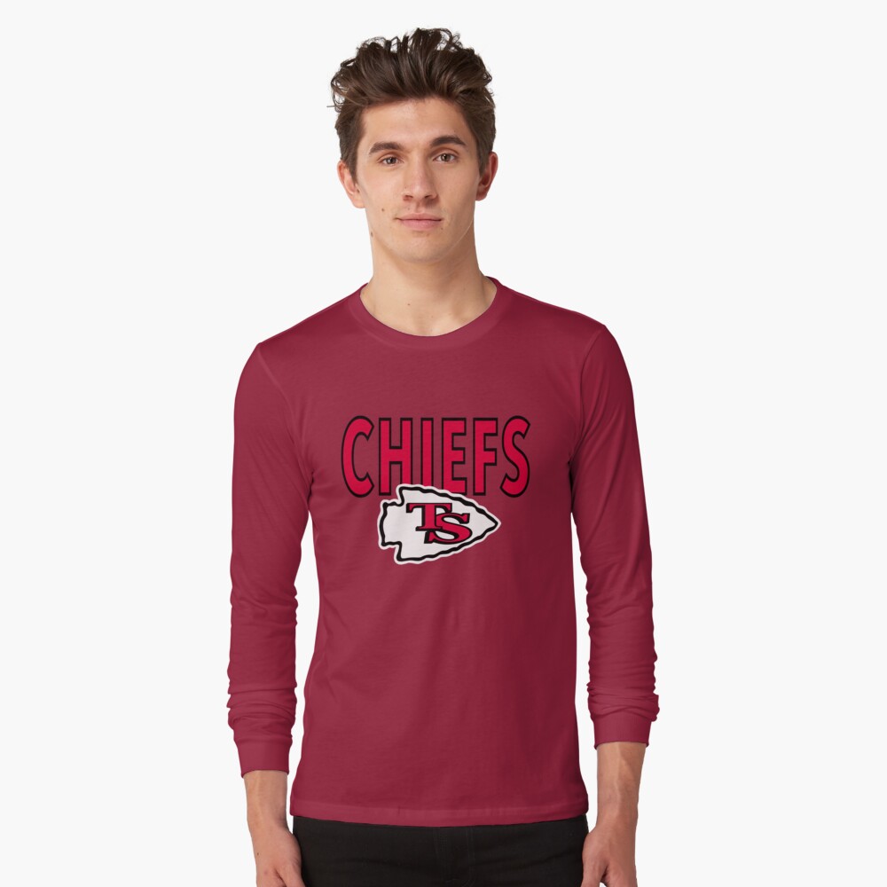 Junk Food Women's Kansas City Chiefs Thermal Long Sleeve T-Shirt in Oatmeal - Size XL