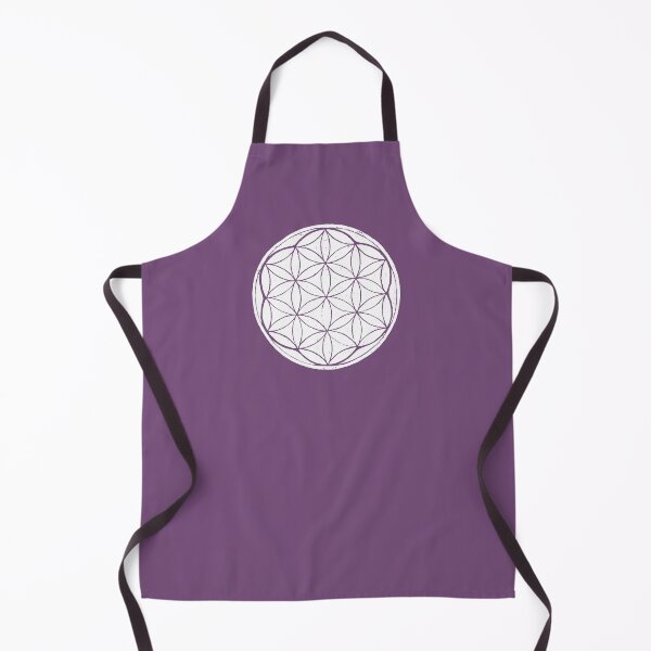 Aperçu de l'œuvre Flower of Life Linocut - Snow + Plum créée et vendue par Irene Estelle.