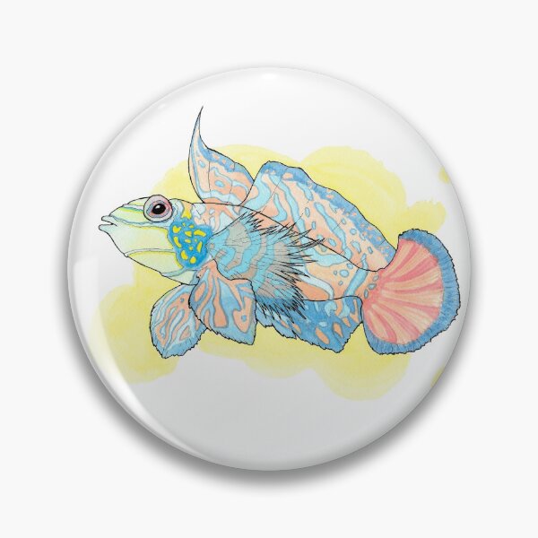 Item preview, Red Mandarin Dragonet designed and sold by VonRavenDesign.
