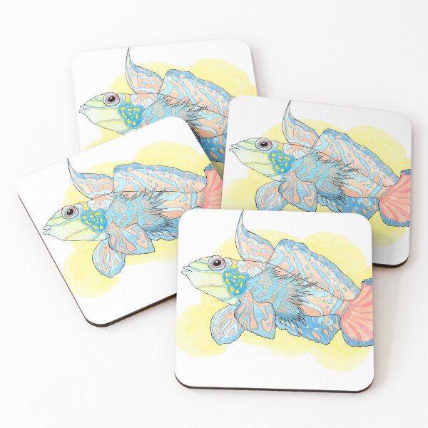 Item preview, Red Mandarin Dragonet designed and sold by VonRavenDesign.