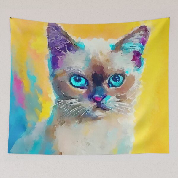Item preview, Tonkinese Cat 4 designed and sold by ChrisButler.