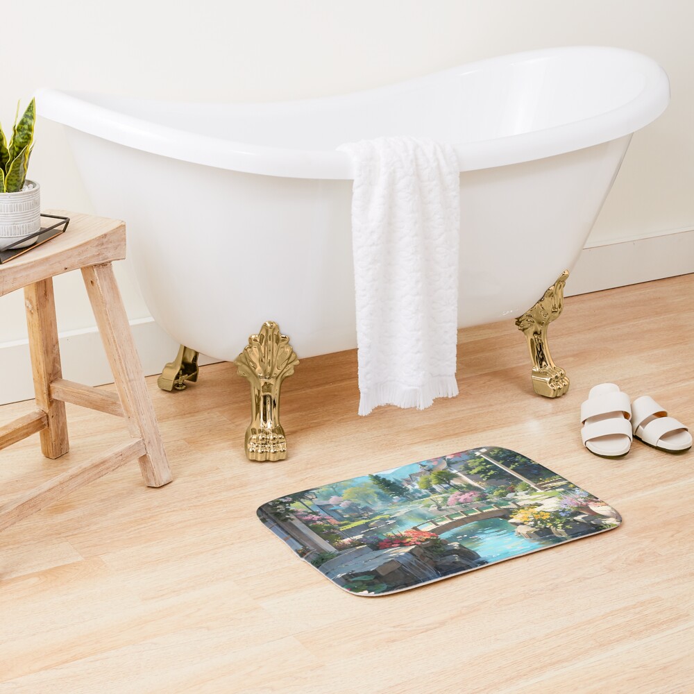 Item preview, Bath Mat designed and sold by ROKANDESIGNART.