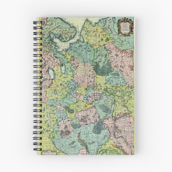 Item preview, Ca. 1710 map of Russia in Europe and Ukraine by Joseph-Nicolas Delisle designed and sold by Francespoppy.