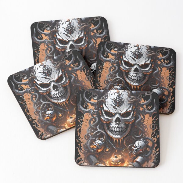 Item preview, Infierno infernal de Halloween designed and sold by ratchawoot.