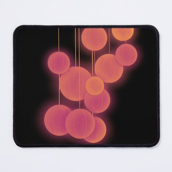 Item preview, Lanterns Light My Life (Orange) designed and sold by PuddlesOfMoonUK.
