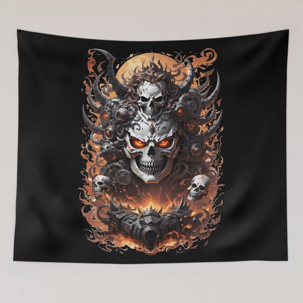 Item preview, Infernal Halloween Inferno designed and sold by ratchawoot.