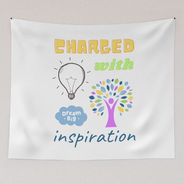 Item preview, Charged with Inspiration designed and sold by trendingatees.