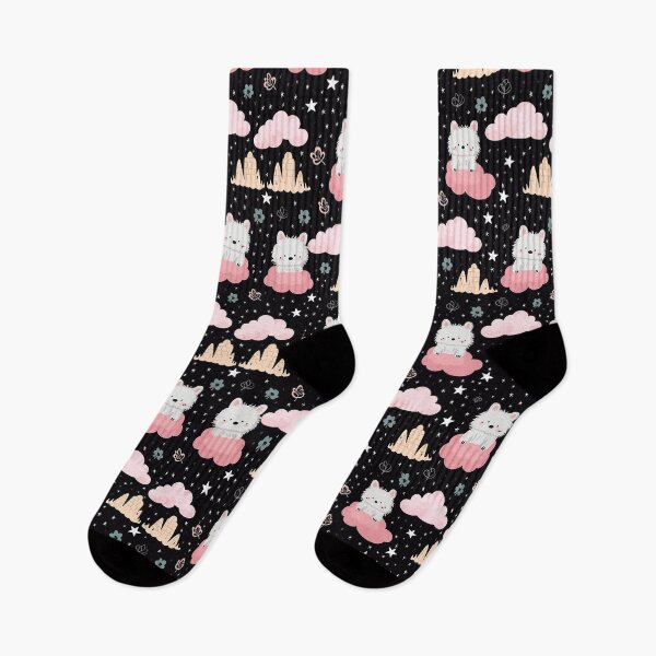 Item preview, Modern pattern with cheerful animal motifs designed and sold by Pflugart.