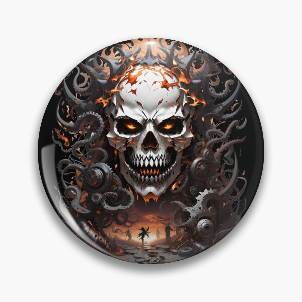 Item preview, Infierno infernal de Halloween designed and sold by ratchawoot.