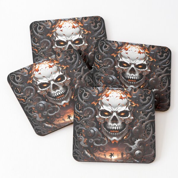 Item preview, Infierno infernal de Halloween designed and sold by ratchawoot.
