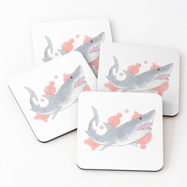 Aperçu de l'œuvre Grand Requin Blanc créée et vendue par VonRavenDesign.