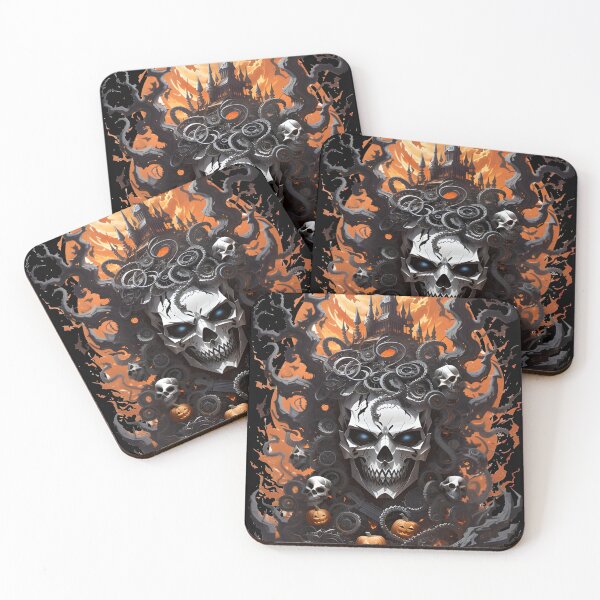 Item preview, Infierno infernal de Halloween designed and sold by ratchawoot.