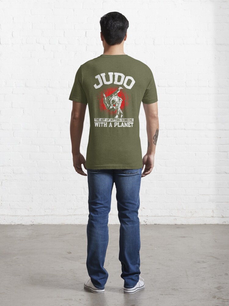 Judo Hitting Planet Judoka Essential T-Shirt for Sale by liberosis-art