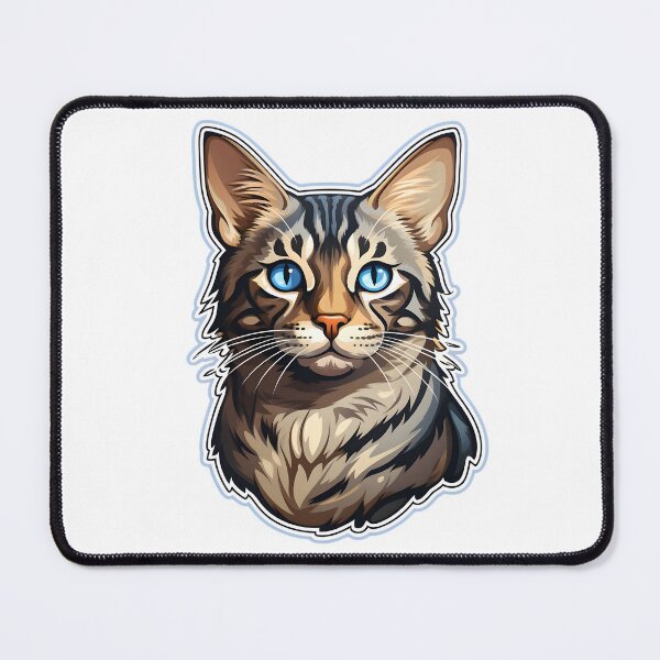 Item preview, Grey Bengal cat designed and sold by oilidesing.