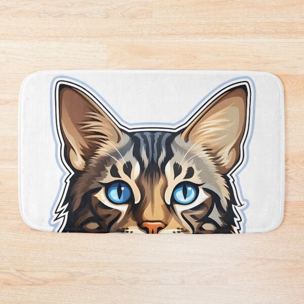 Item preview, Grey Bengal cat designed and sold by oilidesing.