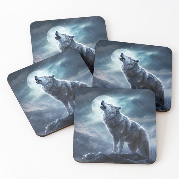 Item preview, Lone Wolf Howling designed and sold by kocakashop.