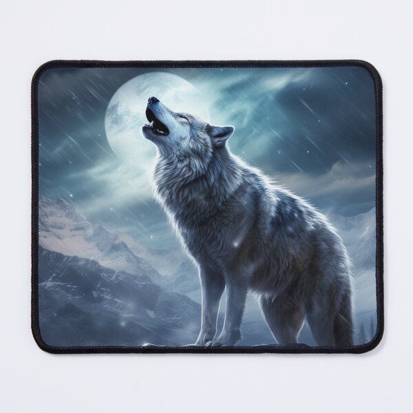 Item preview, Lone Wolf Howling designed and sold by kocakashop.