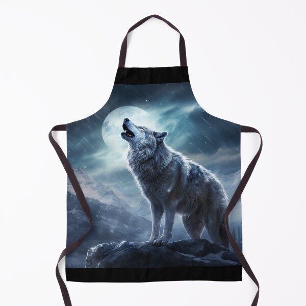 Item preview, Lobo solitario aullando designed and sold by kocakashop.