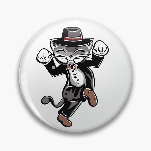 Item preview, Funny boogie woogie cat designed and sold by TomFrontierArt.