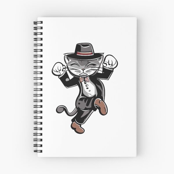 Item preview, Funny boogie woogie cat designed and sold by TomFrontierArt.