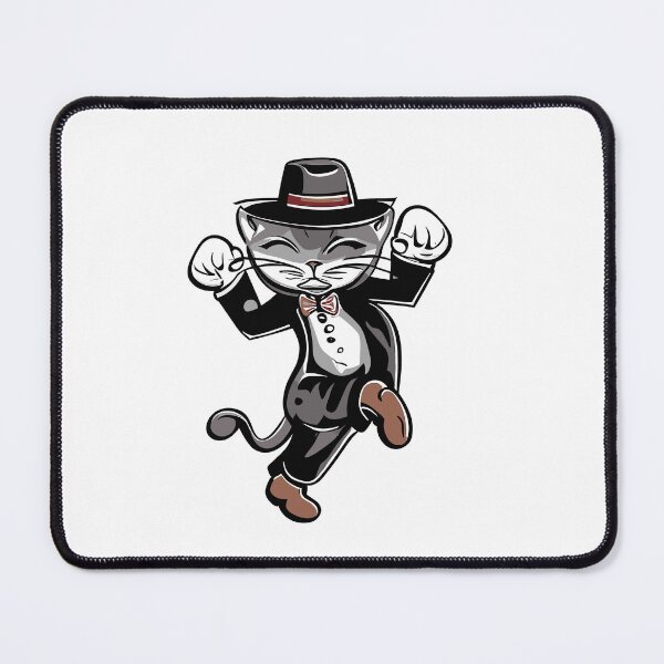 Item preview, Funny boogie woogie cat designed and sold by TomFrontierArt.