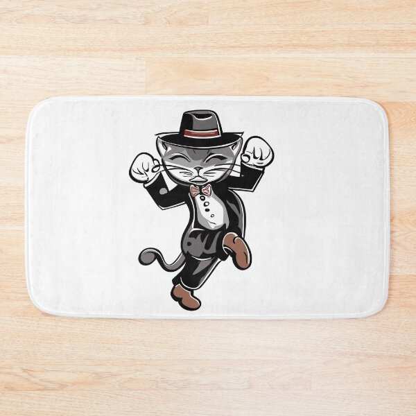 Item preview, Funny boogie woogie cat designed and sold by TomFrontierArt.