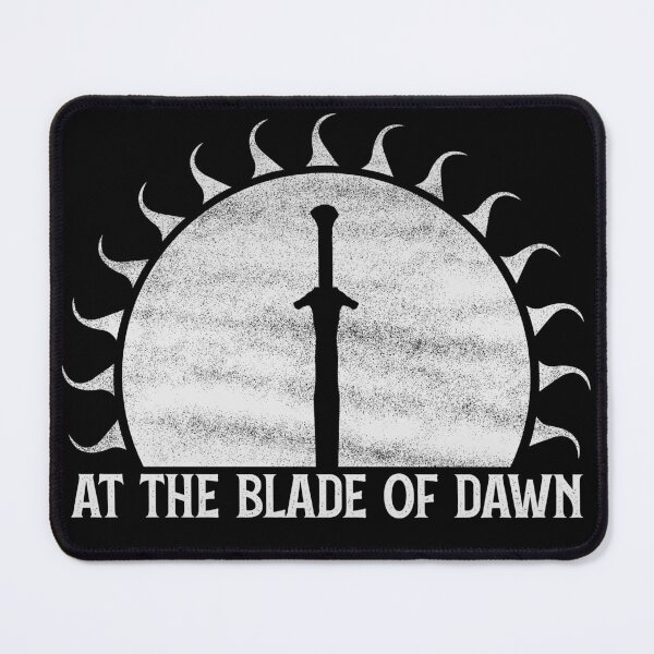 Item preview, At the Blade of Dawn (Silver): Fantasy Design designed and sold by McNerdic.