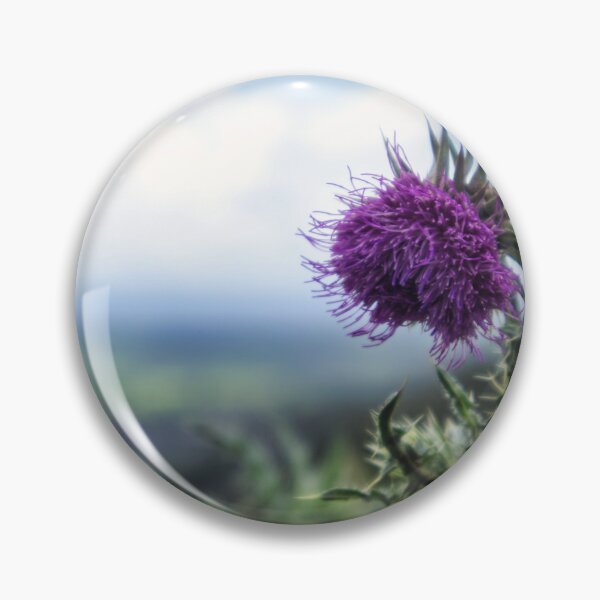 Item preview, Thistles on the cliff at Cheddar Gorge designed and sold by Ann Biddlecombe.