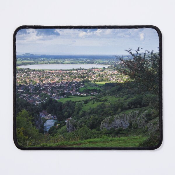Item preview, View from Cheddar Gorge cliffs looking over the reservoir designed and sold by Ann Biddlecombe.
