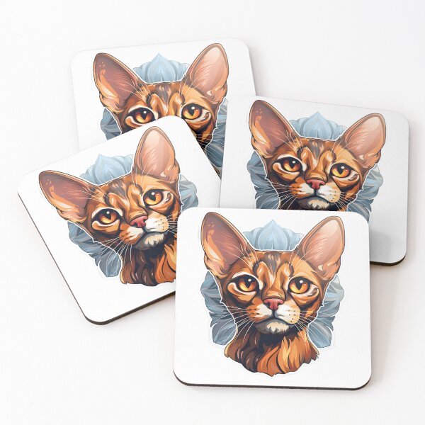 Item preview, Abyssinian cat designed and sold by oilidesing.