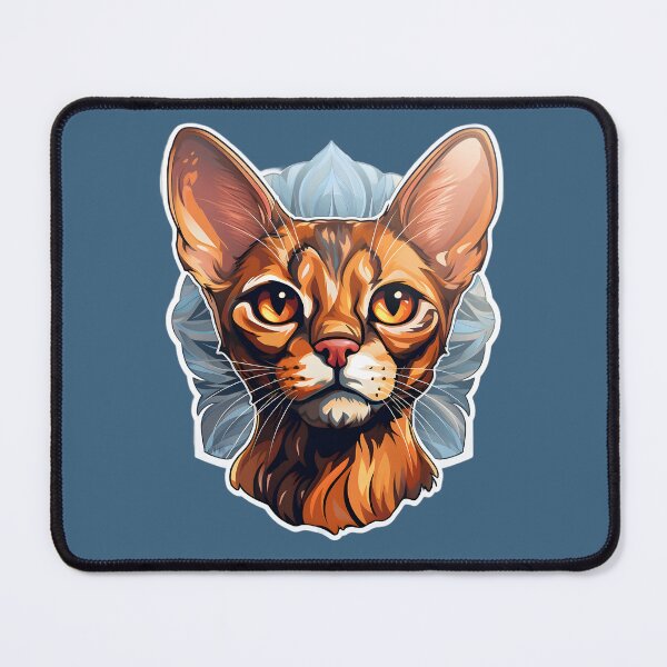 Item preview, Abyssinian cat designed and sold by oilidesing.