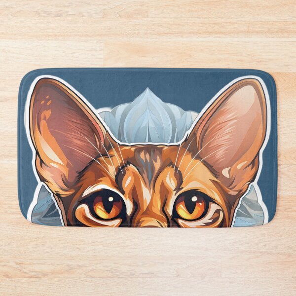 Item preview, Abyssinian cat designed and sold by oilidesing.