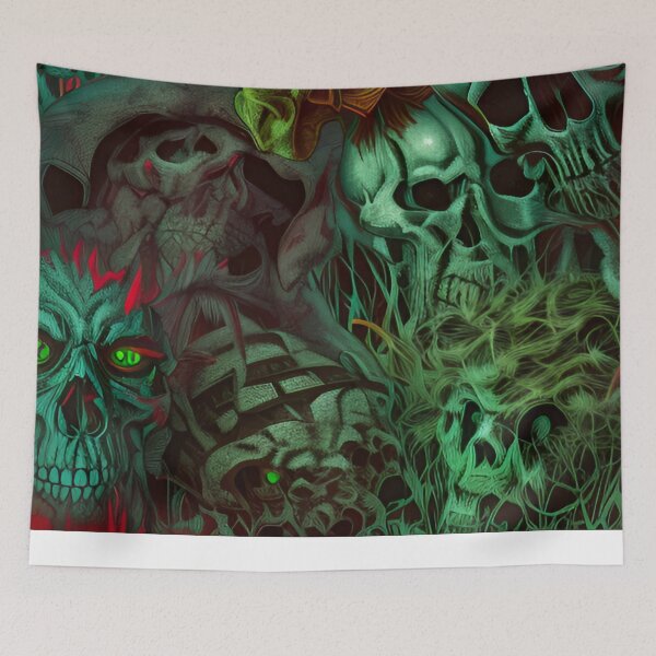 Item preview, Skulls and skulls and more skulls designed and sold by Glenbobagins.