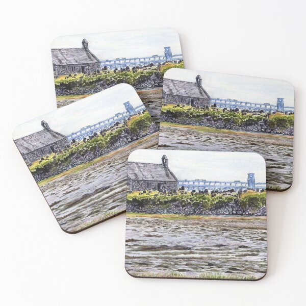 Item preview, Ynys Tysilio or Church Island at Porthaethwy, Ynys Môn / Menai Bridge, Anglesey designed and sold by LymphomaLass.