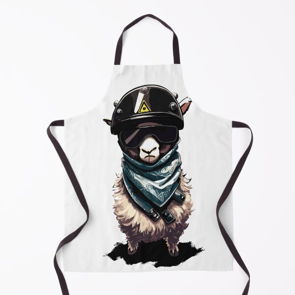 Item preview, Cool rider llama designed and sold by TomFrontierArt.