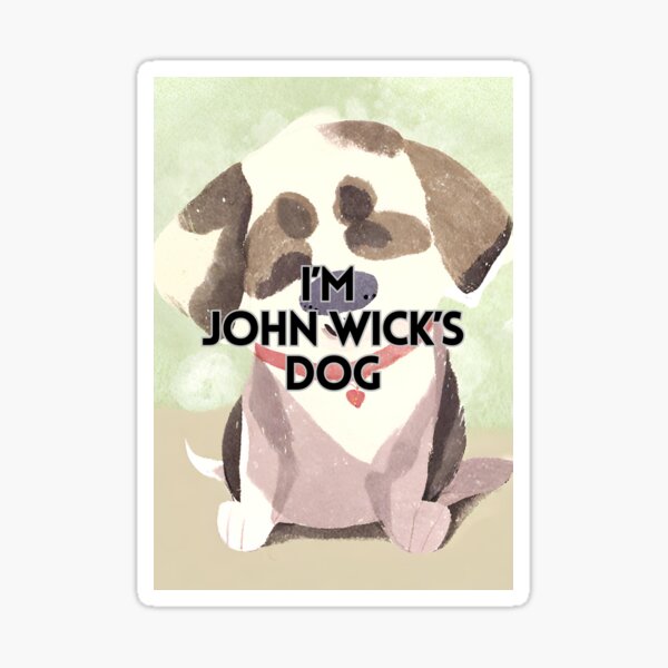 John Wick Stickers for Sale