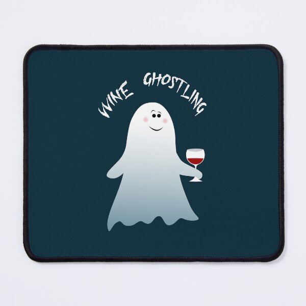 Item preview, Wine Ghost Happy Halloween designed and sold by Bimbombam.
