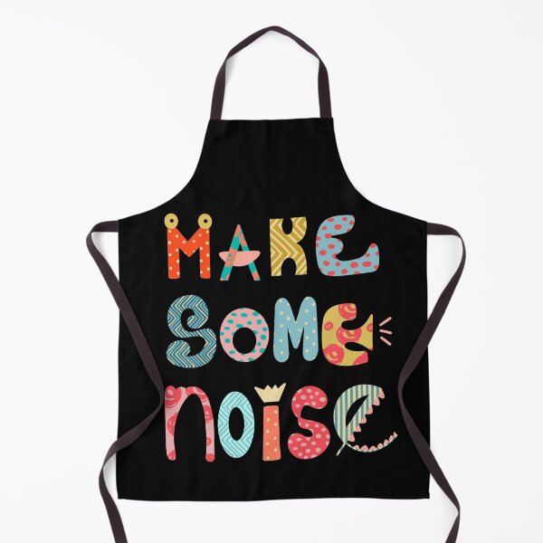 Item preview, Make Some Noise – Typo Art designed and sold by Come Cosi.