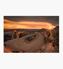Sunset at Delicate Arch, Utah. Photographic Print