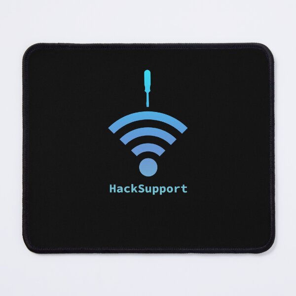 Item preview, Hack-Support: A Cybersecurity Design (Blue) designed and sold by McNerdic.